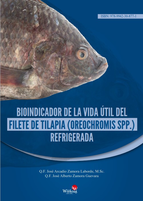 Bioindicador de la vida útil del filete de tilapia (Oreochromis spp.) refrigerada